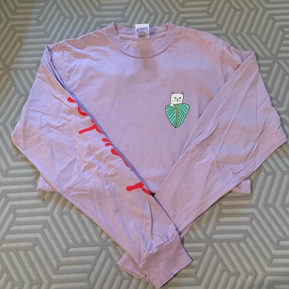 Ripndip long sleeve tee.